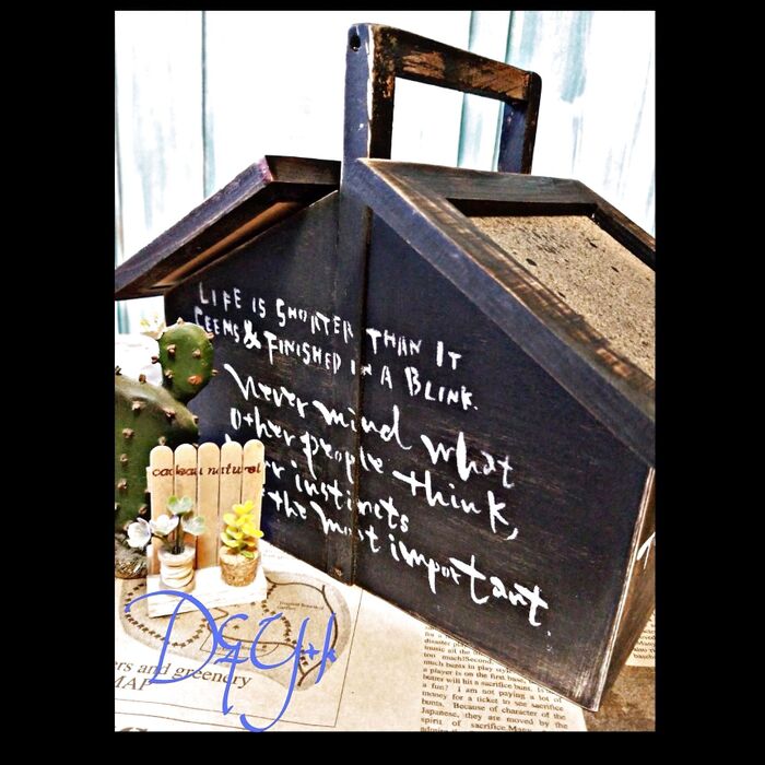 すべて100均アイテムで収納BOXDIY