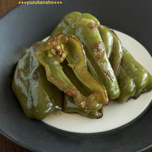 ピーマンを丸ごと食べる ピーマンの梅味噌焼き