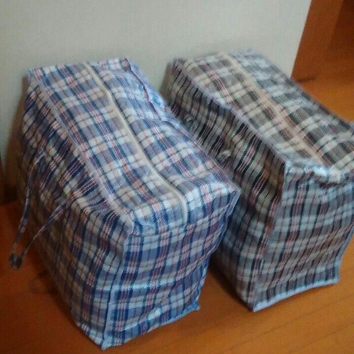 セリアのビニールバッグがお役立ち♪