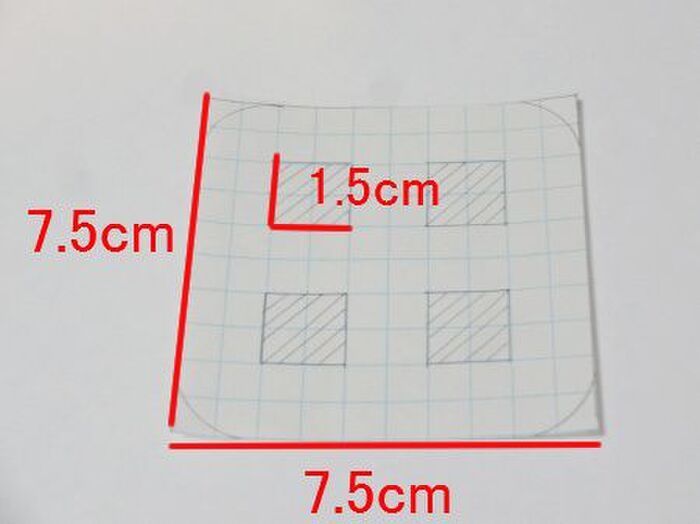 まずは型紙から作りましょう