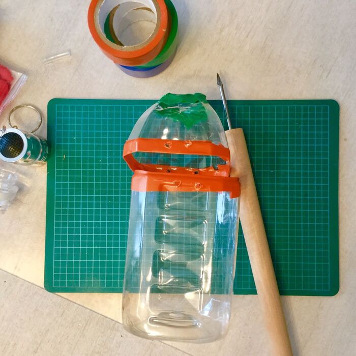 【工程】⑤穴を開ける