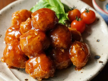 子どもが大好き! ごはん入りボリューム満点ミートボール