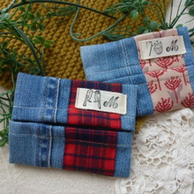 【ジーンズリメイク】簡単! デニムのティッシュケース