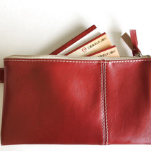 フェイクレザーに見えない高級風ポーチ