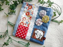 【ジーンズリメイク】頑張って作る!デニムのファスナーポーチ