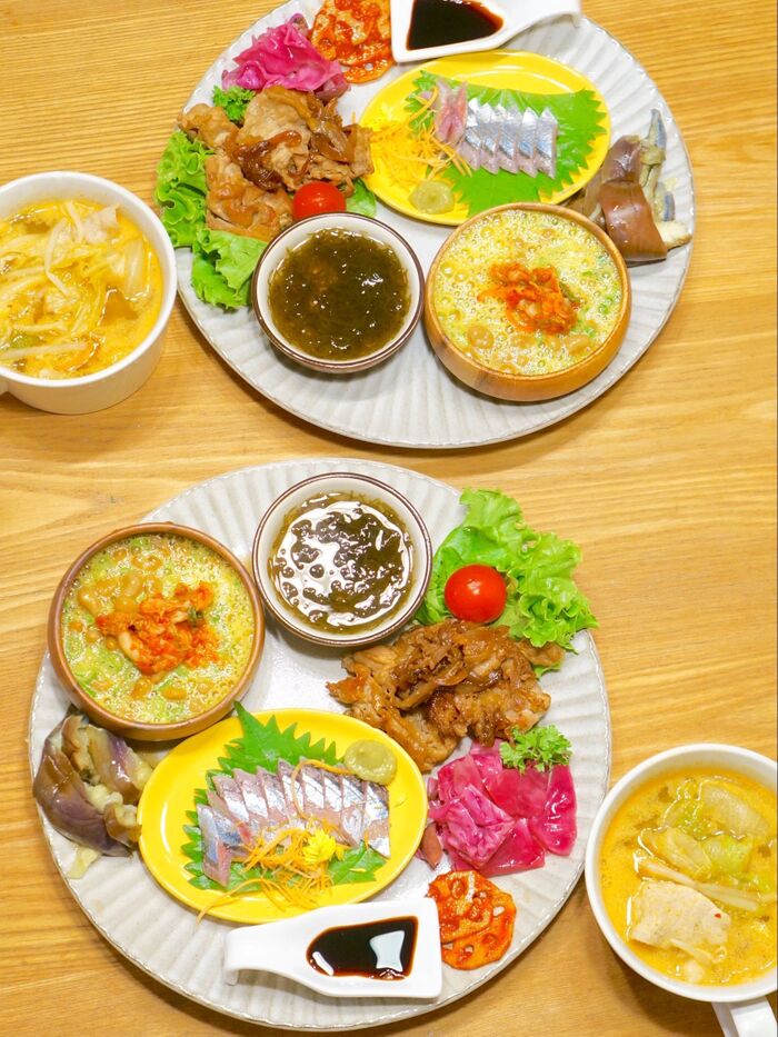 ニトリ&100均お皿で「和んプレート」プチレシピ付き