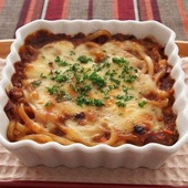 カレーで元気に!「焼きカレーうどん」