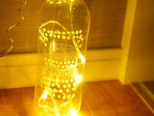 ペットボトル+100均LEDで超簡単! ボトルライト☆