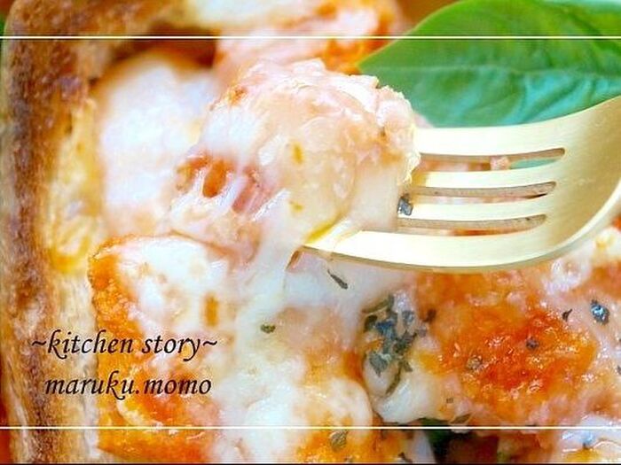 13.フォークで食べれる。