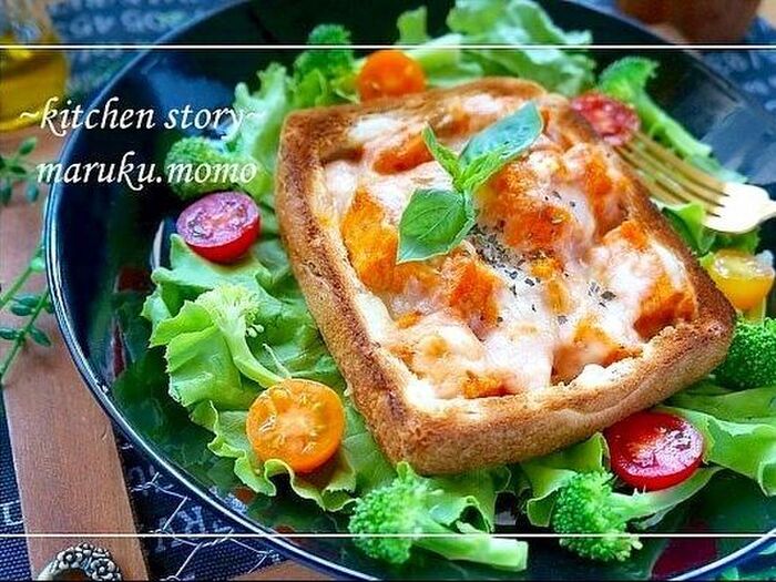 美味しさ100%★48種類の野菜ジュースで『イタリアンフレンチトースト』