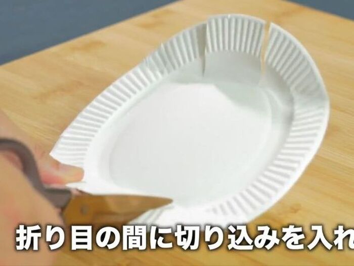 【裏技】紙皿を使ってパーティーBOXを作る方法②