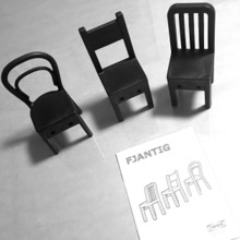 斬新で楽しい‼ IKEAのチェア形フック