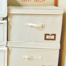 リピ買いしたくなる☆大容量の布製収納ボックス。