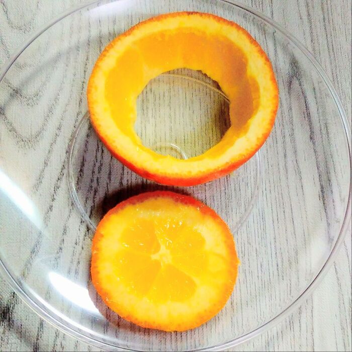 オレンジを