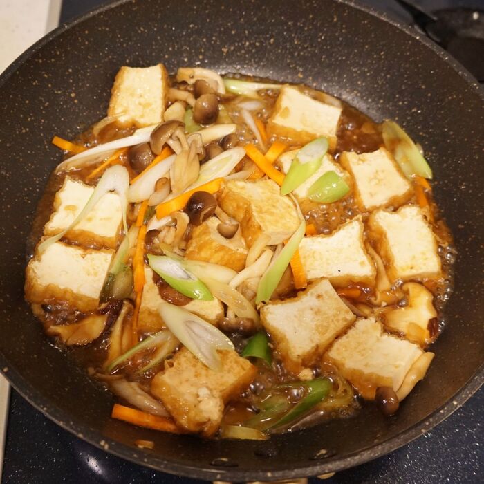 調味料を加えます。