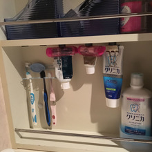 セリアで清潔な歯ブラシ収納