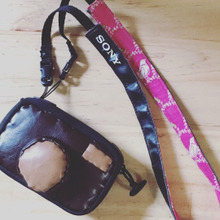 ザクザク縫うだけ!ただの黒いカメラケースを可愛く変身♡