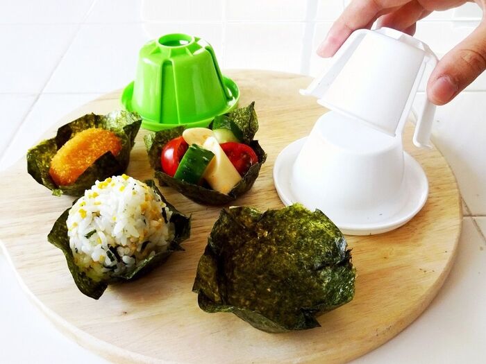 海苔(のり)でおかずカップが作れるよ♪ 「たべれるのりカップキット」