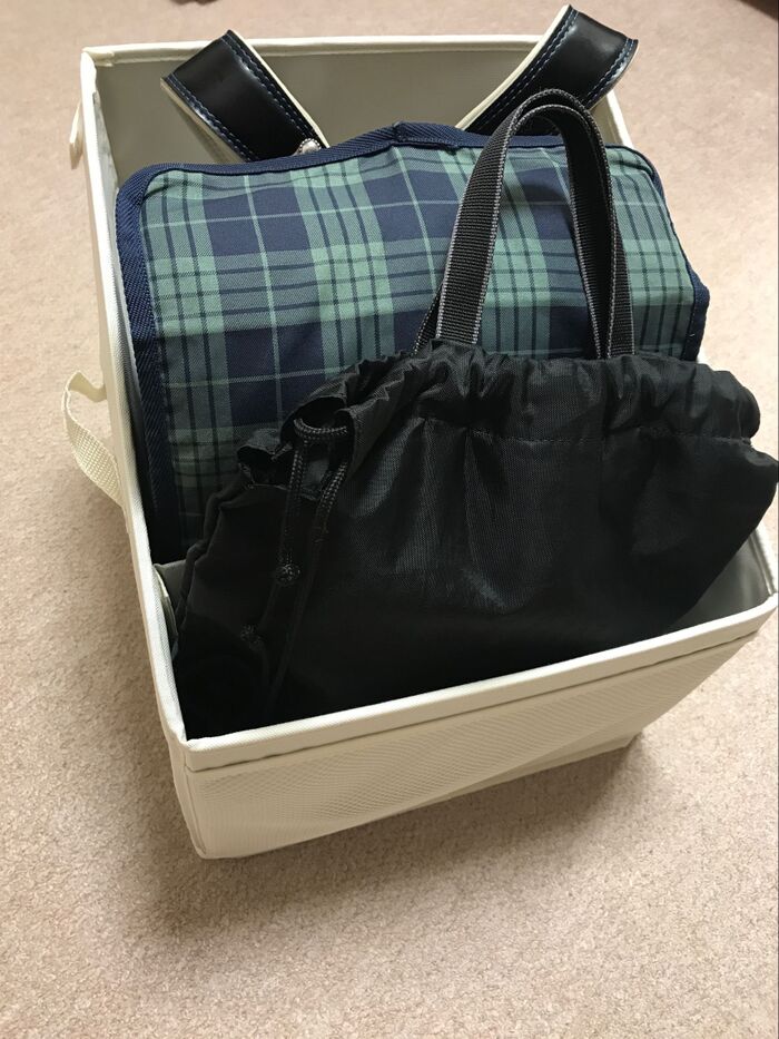 仕切りもあるから便利