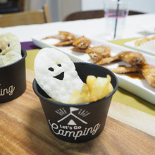 【ハロウィン】餃子の皮でつくるオバケちゃん