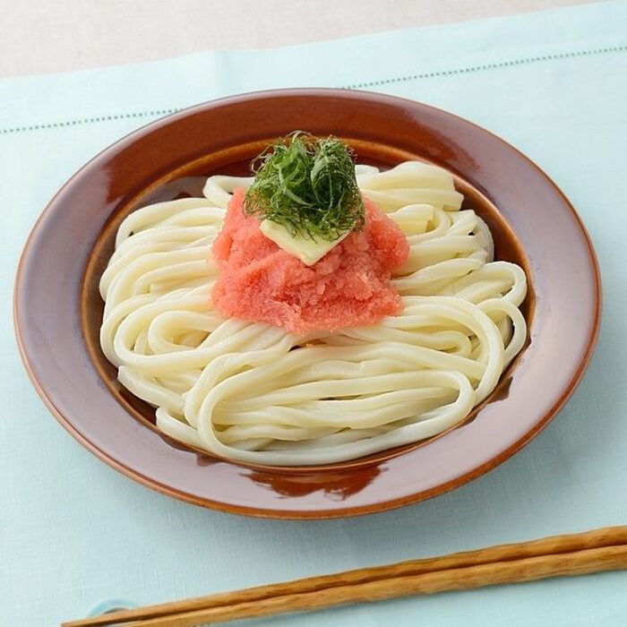 朝食を食べましょう「しそ明太バターうどん」