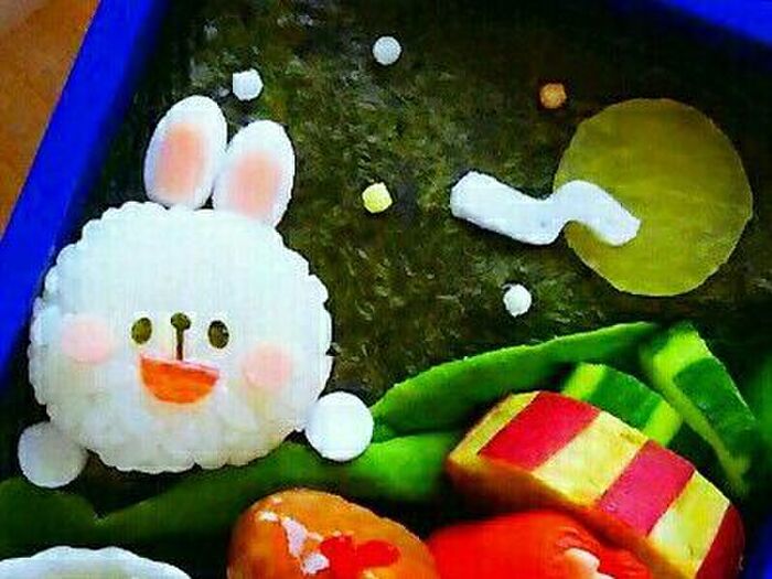 ④パーツをのせて