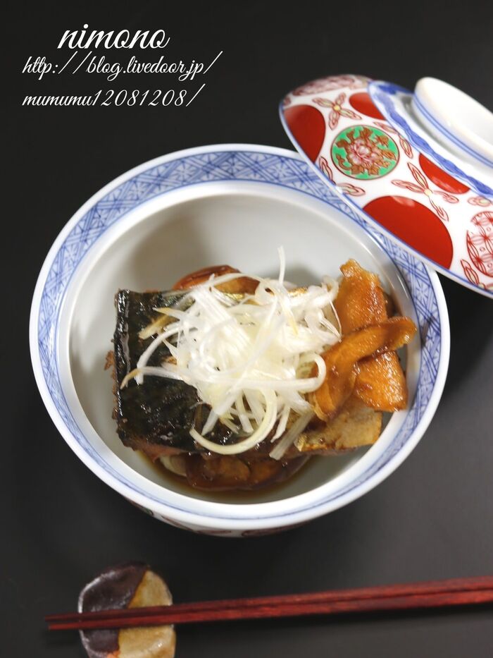 茄子と鯖のオランダ煮。