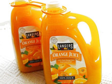 飲みごたえ十分!【コストコ】ランガーズ オレンジジュースの値段と味は?冷凍できる?