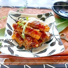 ご飯がすすむ♪ジューシーエリンギのポークロール