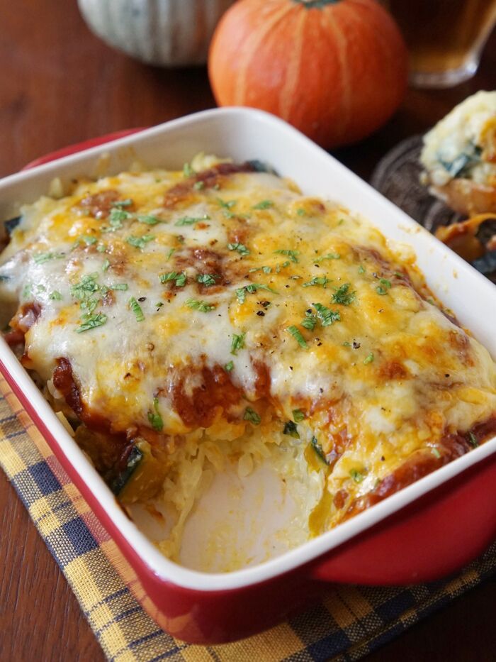 子どもに大人気!かぼちゃたっぷりミートドリア