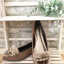 【しまむら】プチプラで上品ファーパンプス♡