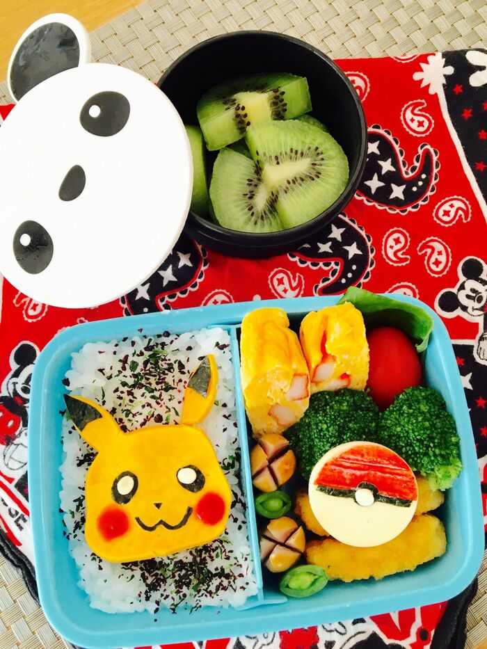 【キャラ弁】ポケモン!モンスターボールの作り方