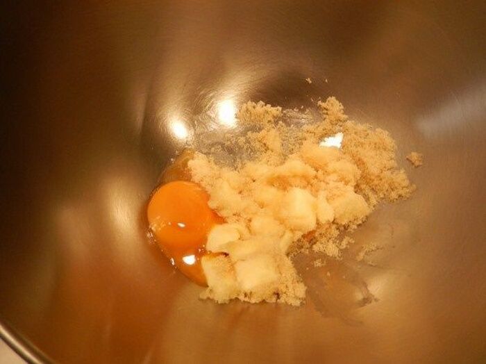 ②aの材料でタルトを作る