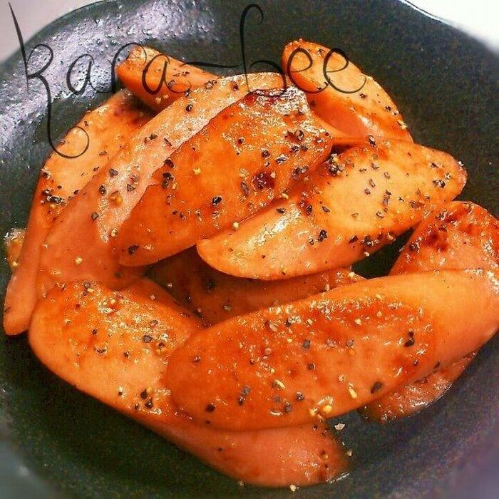 節約!簡単3分おつまみ♡魚ニソのペッパーチーズ照り焼き