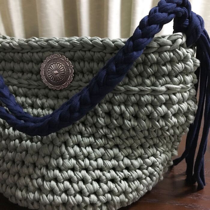 秋色で☆肩がけバック