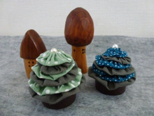 【ヨーヨーキルト】ペットボトルキャップでクリスマスツリー