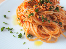 ミートだけどミートじゃない! ミートソースもどきスパゲッティ