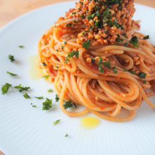 ミートだけどミートじゃない! ミートソースもどきスパゲッティ