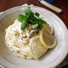さっぱり&ヘルシー!鶏塩レモンパスタ