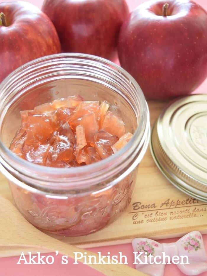 林檎のコンフィチュール♡炊飯器で『糖度30%』りんごジャム