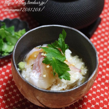 ごま香る・鯛茶漬け。