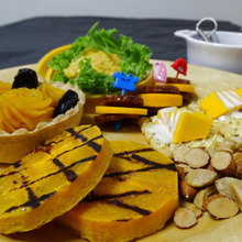 バターナッツかぼちゃと思い切り遊ぶ・・・・