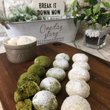 サクッほろっ抹茶&ホワイトスノーボール