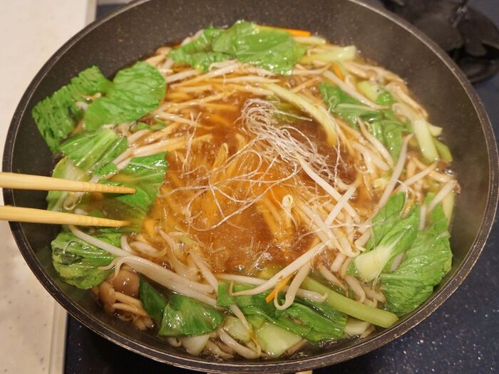 調味料を加えます。