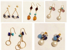 100均ビーズを組み合わせて!12種のピアス