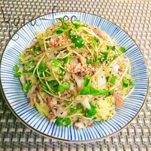 速攻3分副菜♡お弁当にも◎ゆかりツナキャベツ