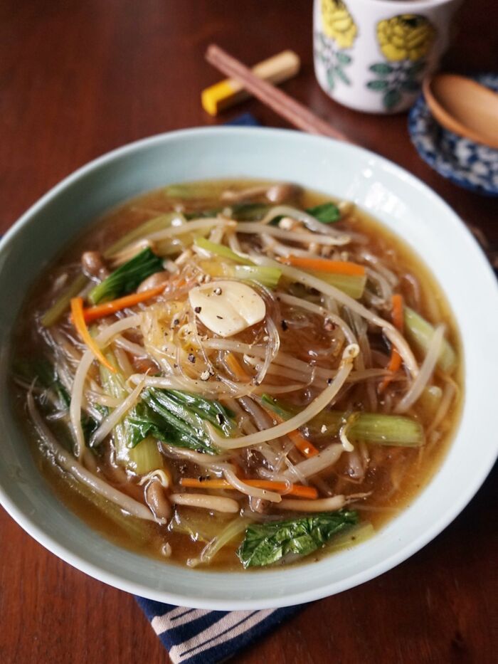 節約もできてダイエットにも! もやしと春雨の中華あんかけ