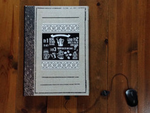 味気ないノートパソコンを100均リメイクシート✖️転写シール✖️マステでオシャレに♪