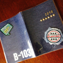 100均スケジュール帳を☆簡単リメイク