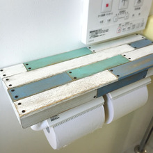 100均スノコリメイク!ハニクロさんのトイレットペーパーカバー作ってみました!